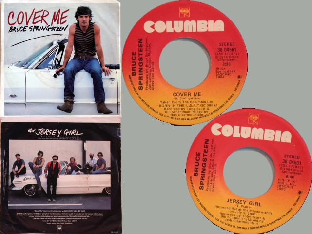 Bruce Springsteen - COVER ME / JERSEY GIRL